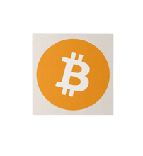 Lade das Bild in den Galerie-Viewer, Bitcoin Logo Leinwand
