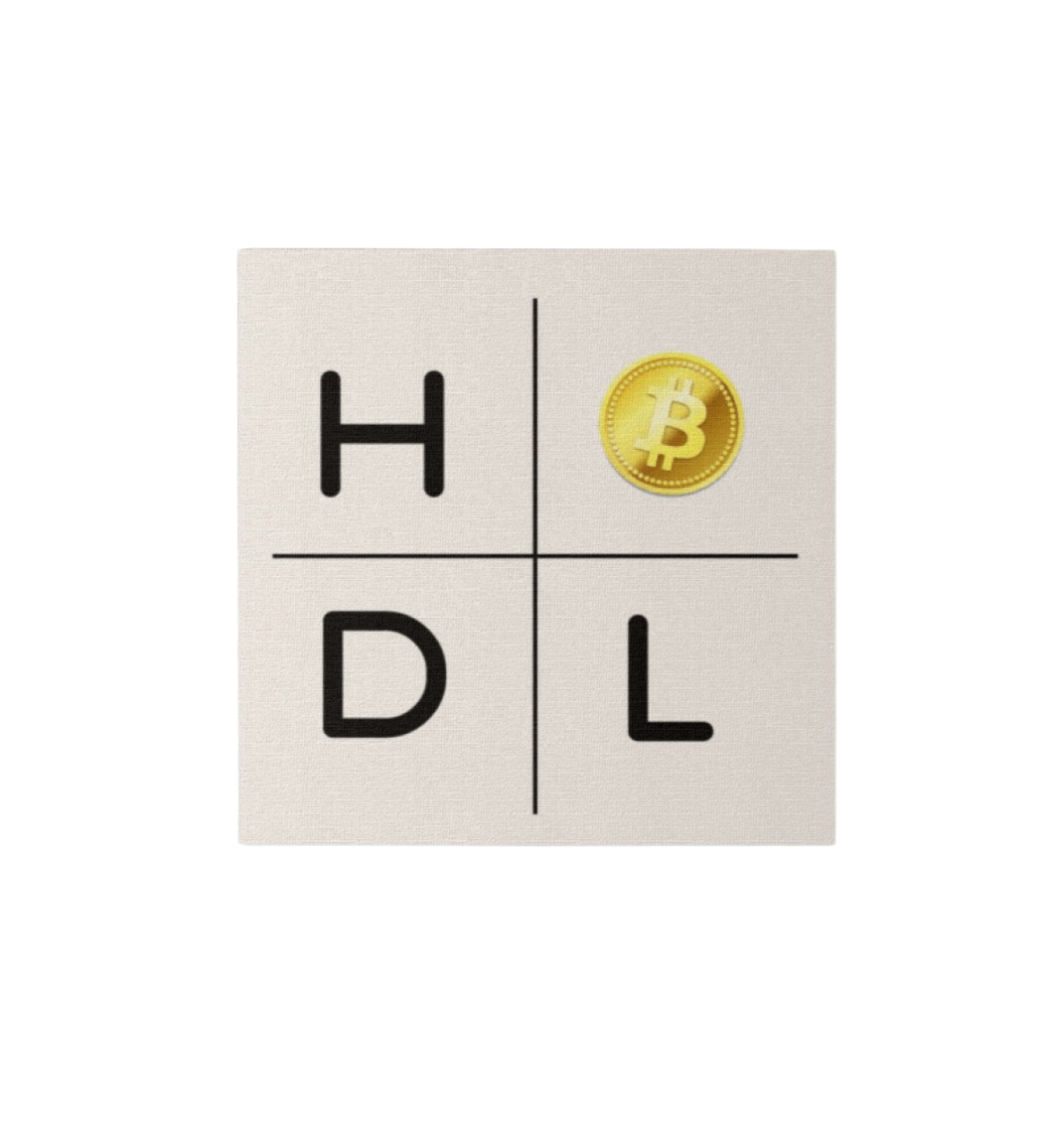 Bitcoin HODL Leinwand