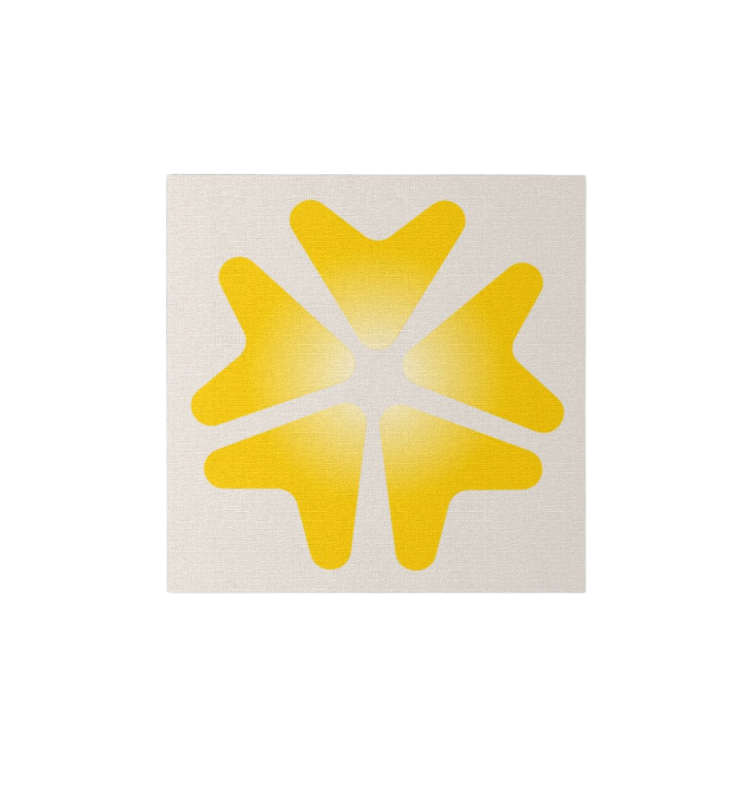 Coinorius Logo Leinwand