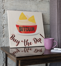 Lade das Bild in den Galerie-Viewer, Bitcoin Buy the Dip Leinwand
